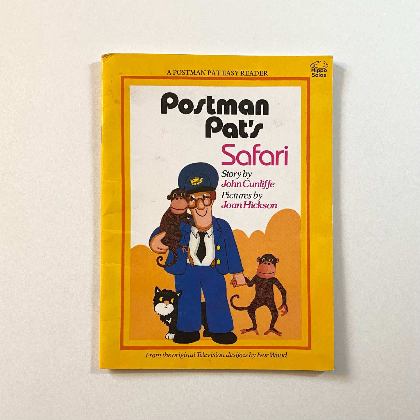 Vintage 1987 postman Pat book