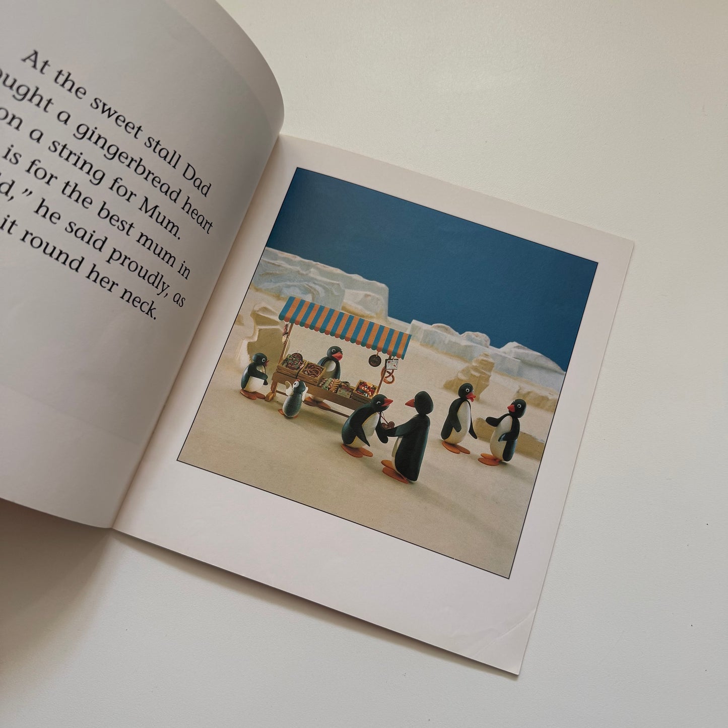Vintage 1995 paper back pingu book