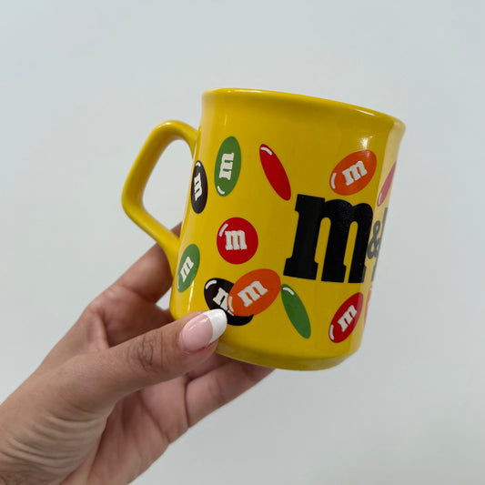 Vintage m&ms ceramic mug