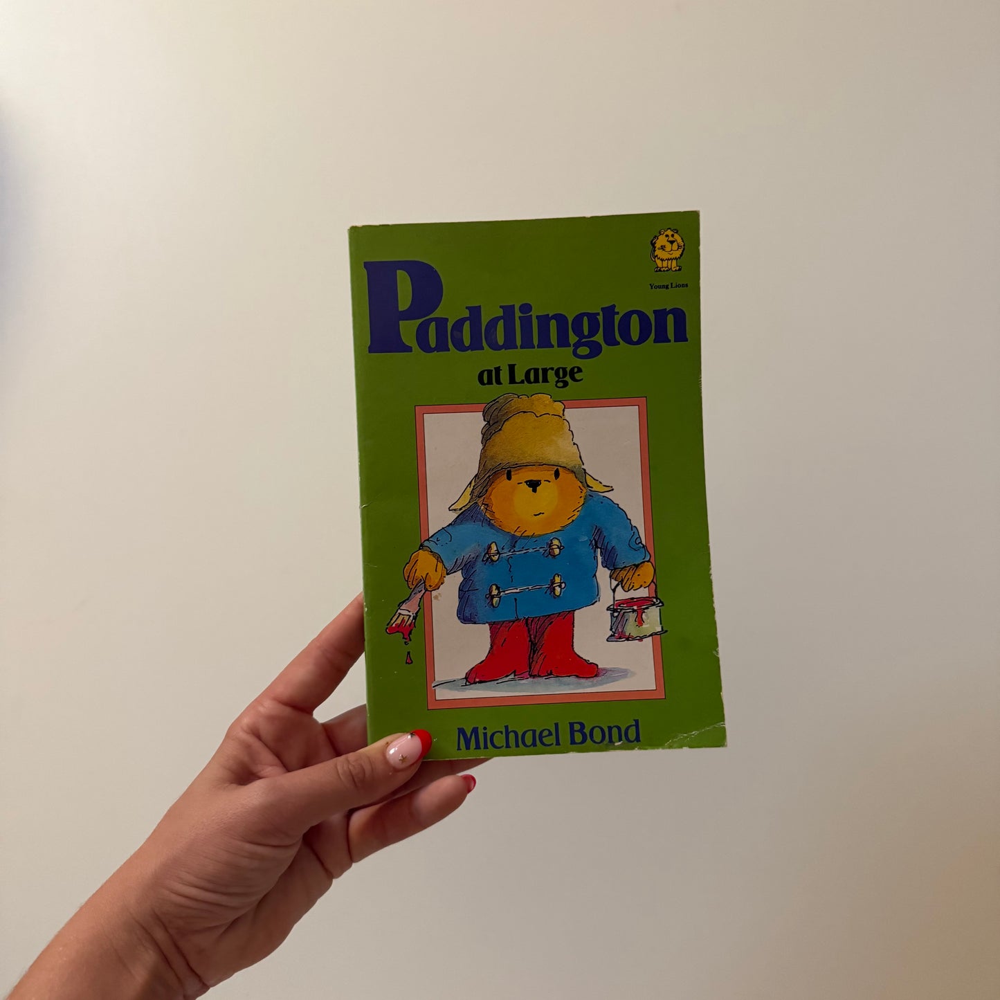 Vintage 1990 Paddington book.