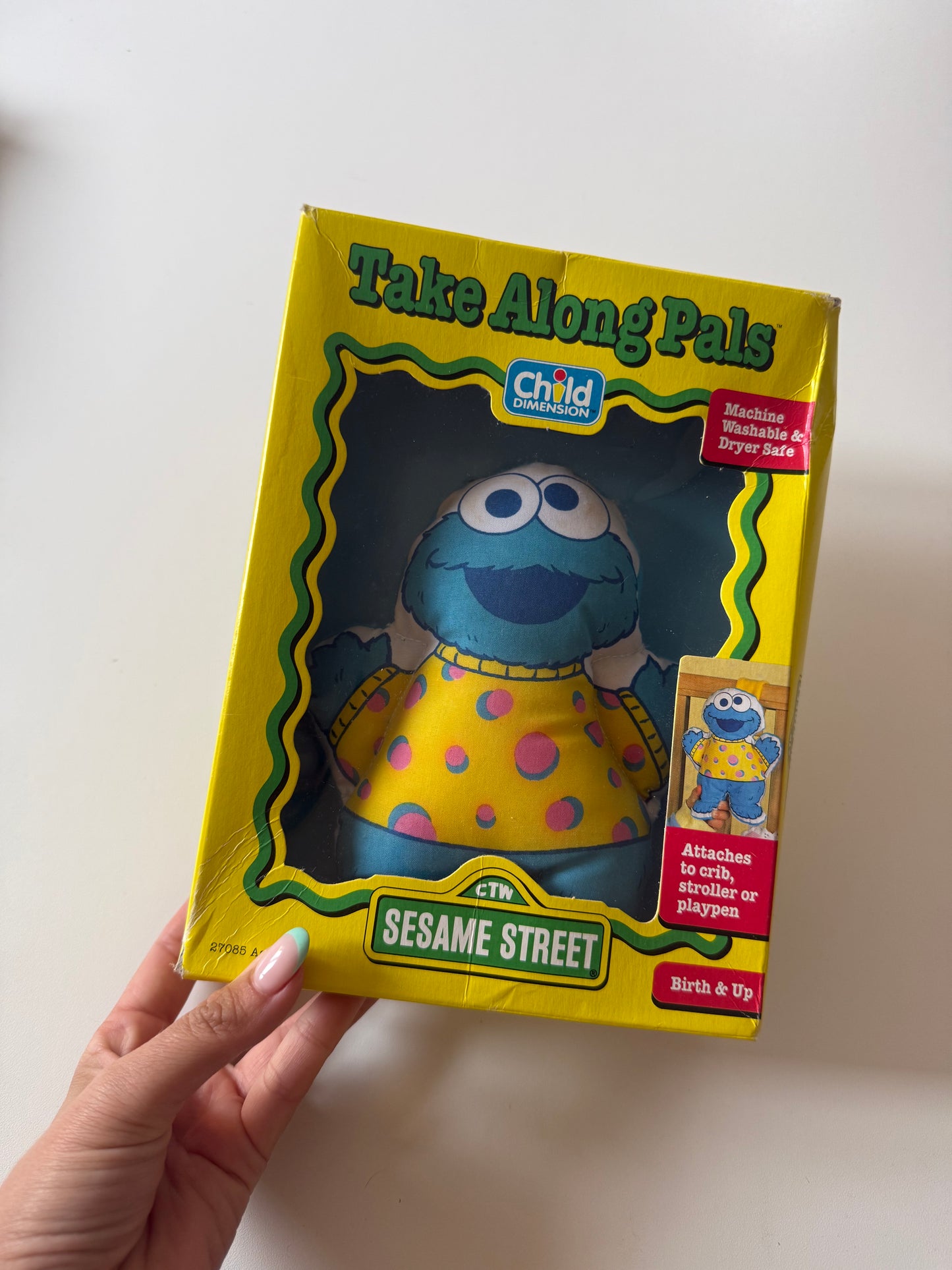 Vintage 1992 Sesame Street ‘take along pals’ toy