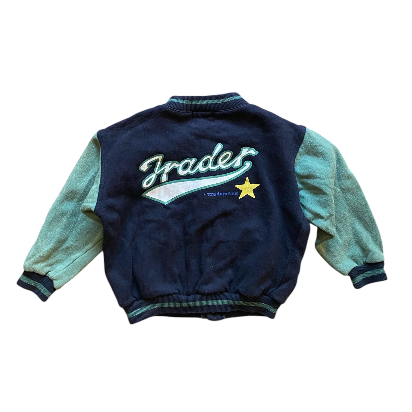 Vintage trader jeans soft sweatshirt bomber jacket. Age 18m