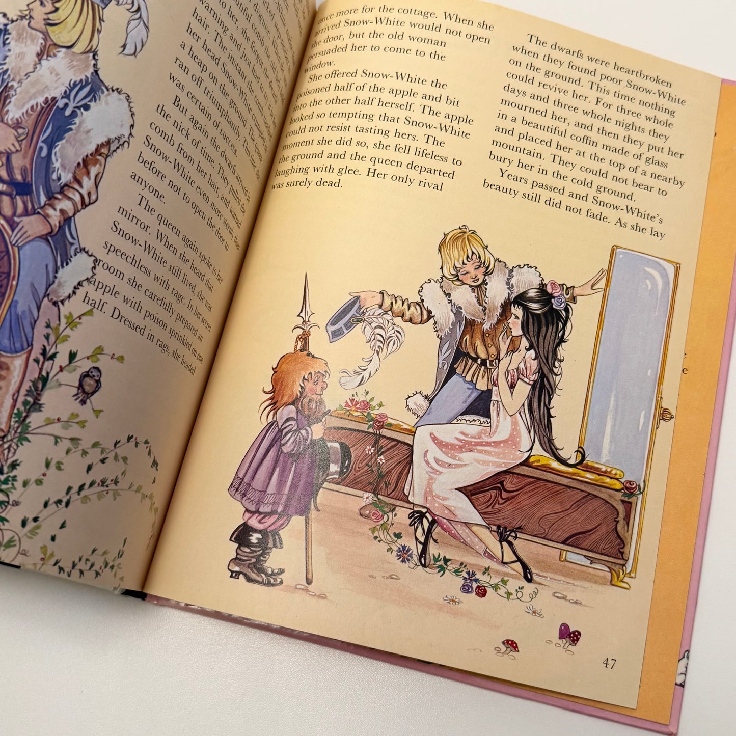 Vintage 1978 fairy tales a4 book