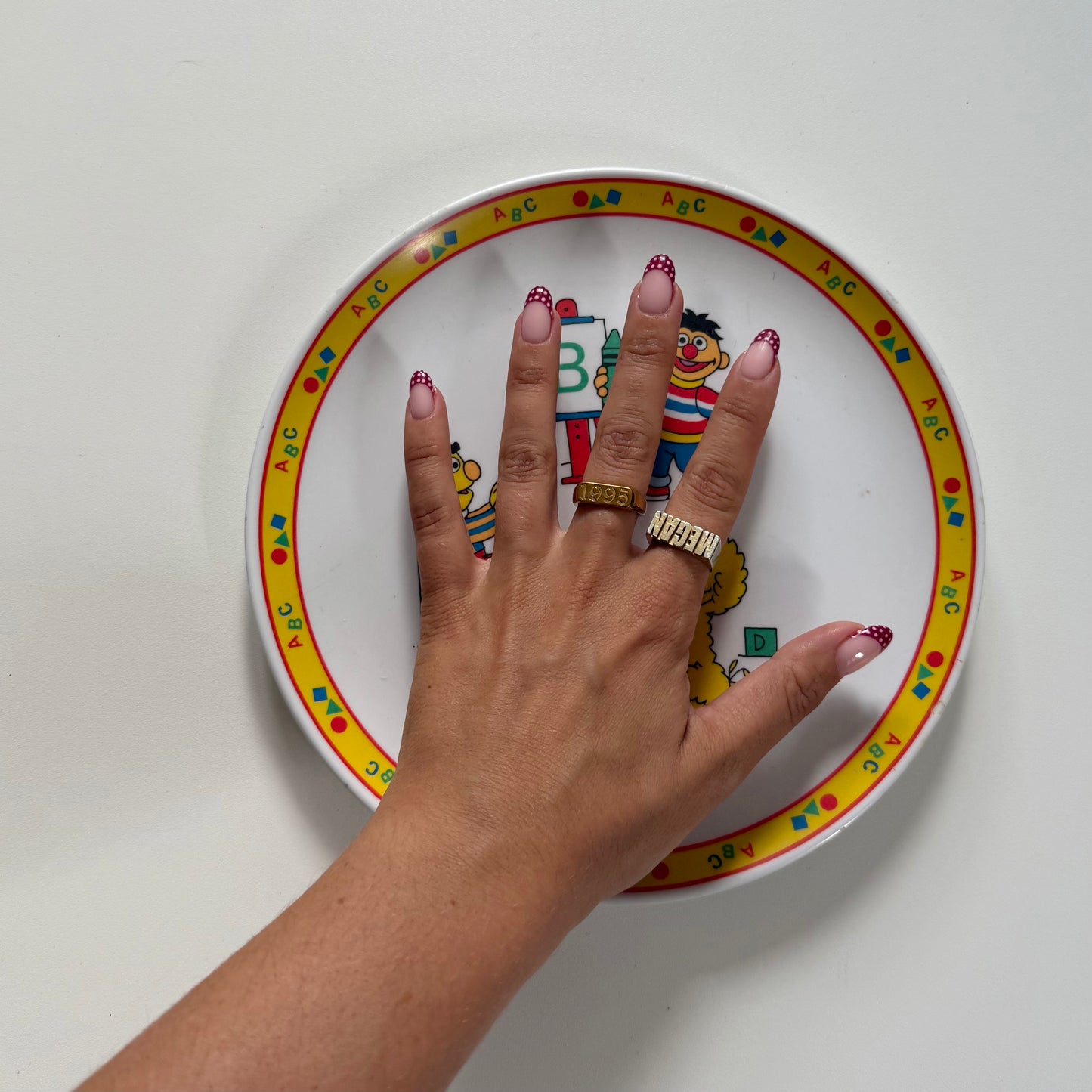 Vintage Sesame Street plate