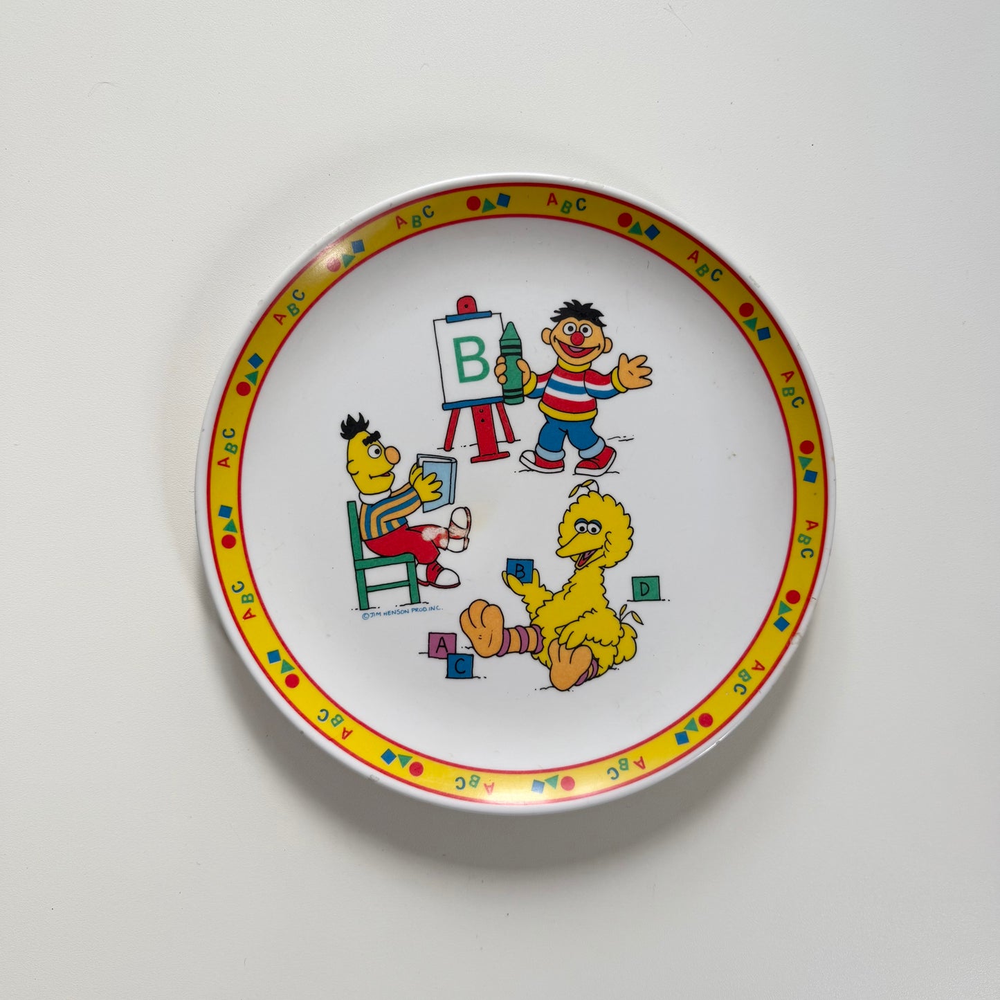 Vintage Sesame Street plate