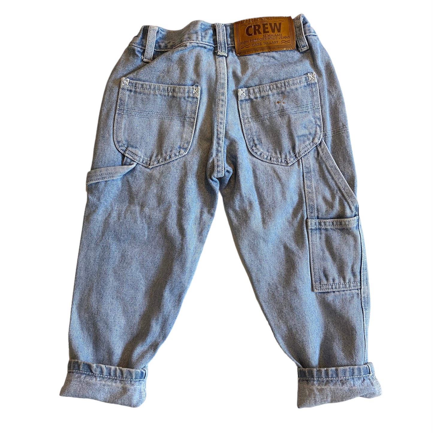 Vintage crew reworked ‘123 embroidered jeans. Age 2-3 years