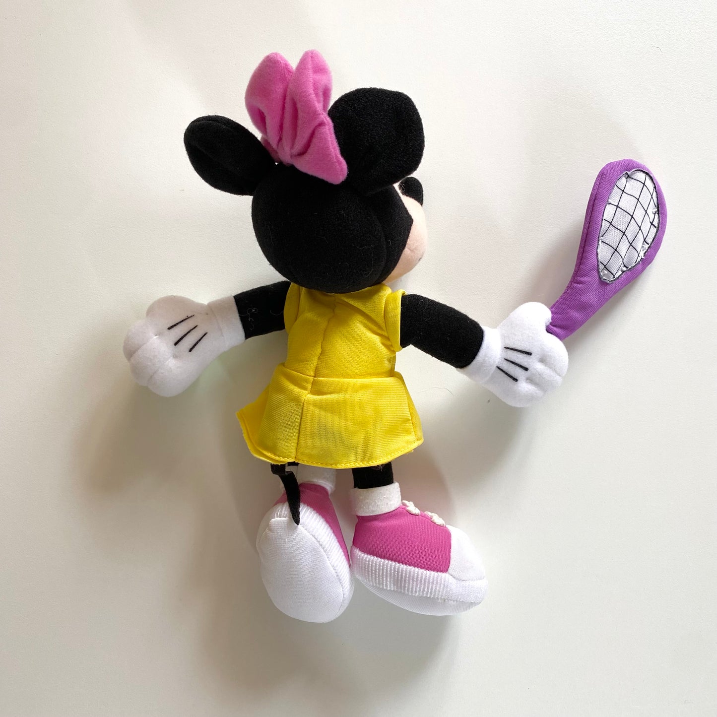 Vintage fisher price tennis Minnie Mouse soft toy.