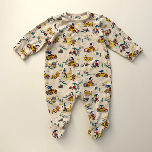 Vintage noddy sleep suit / romper. Size 1 month