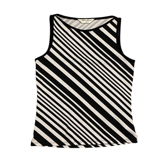 Y2K vintage Dorothy Perkins thick striped monochrome black and white striped tank top. Size 10.