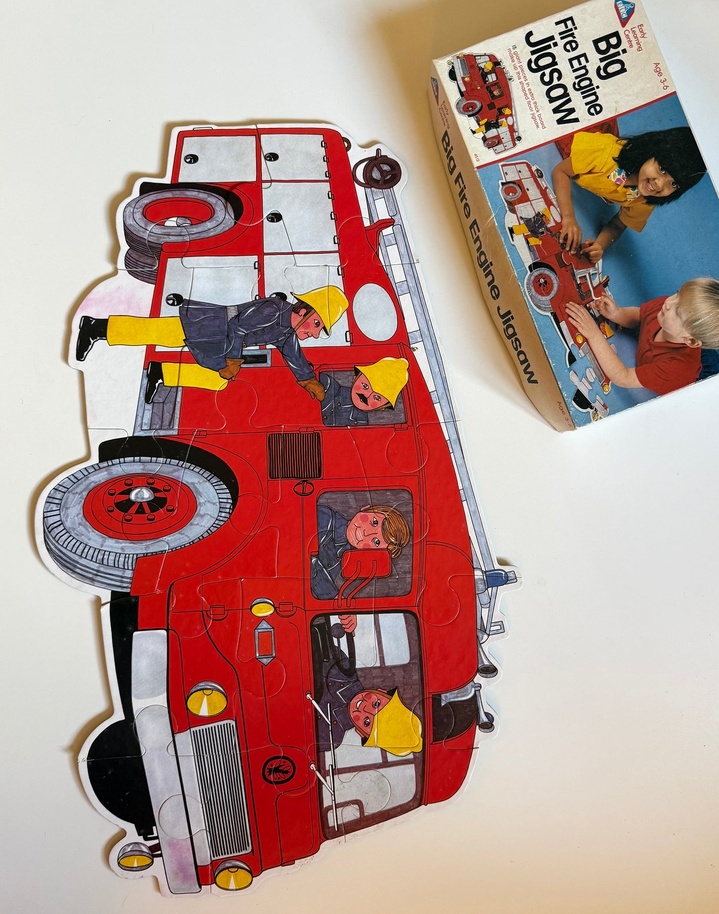 Vintage ELC fireman puzzle with large pieces