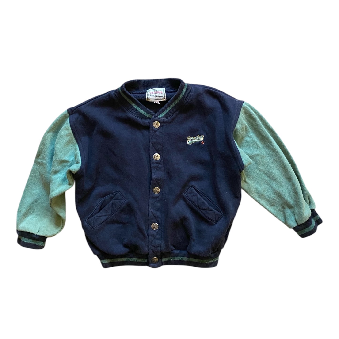 Vintage trader jeans soft sweatshirt bomber jacket. Age 18m