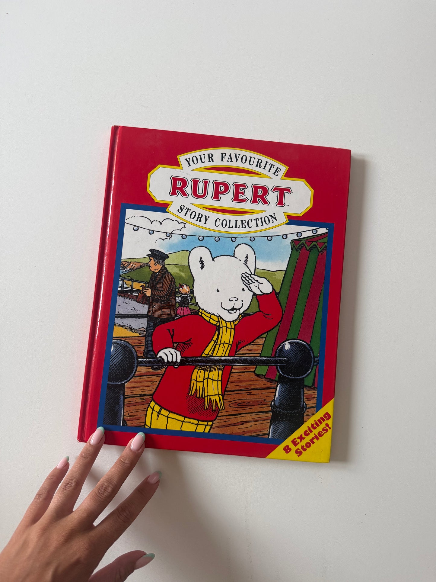 Vintage 1993 Rupert a4 book