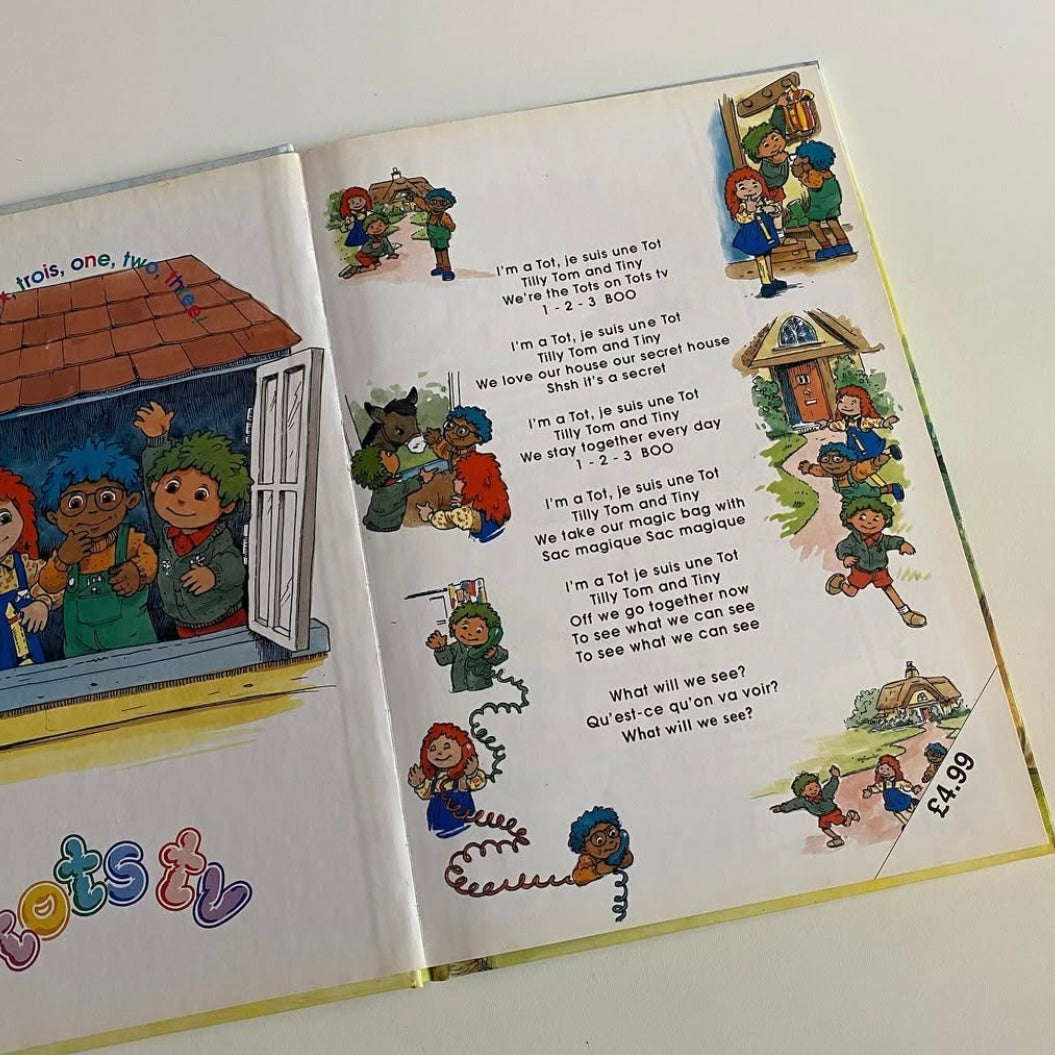 Vintage 1993 toys Tv annual