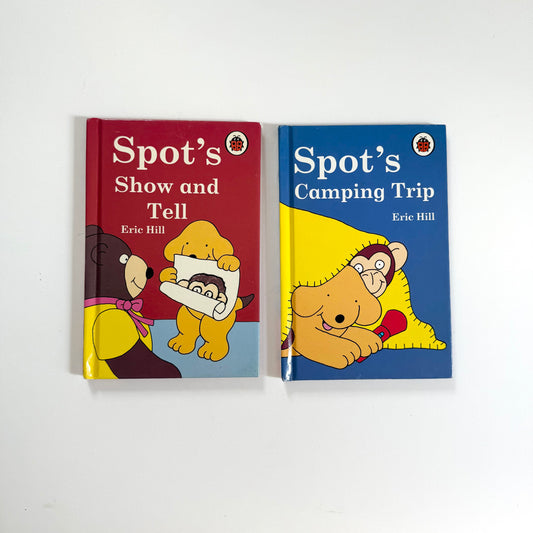 Vintage 2004 set of two spot books