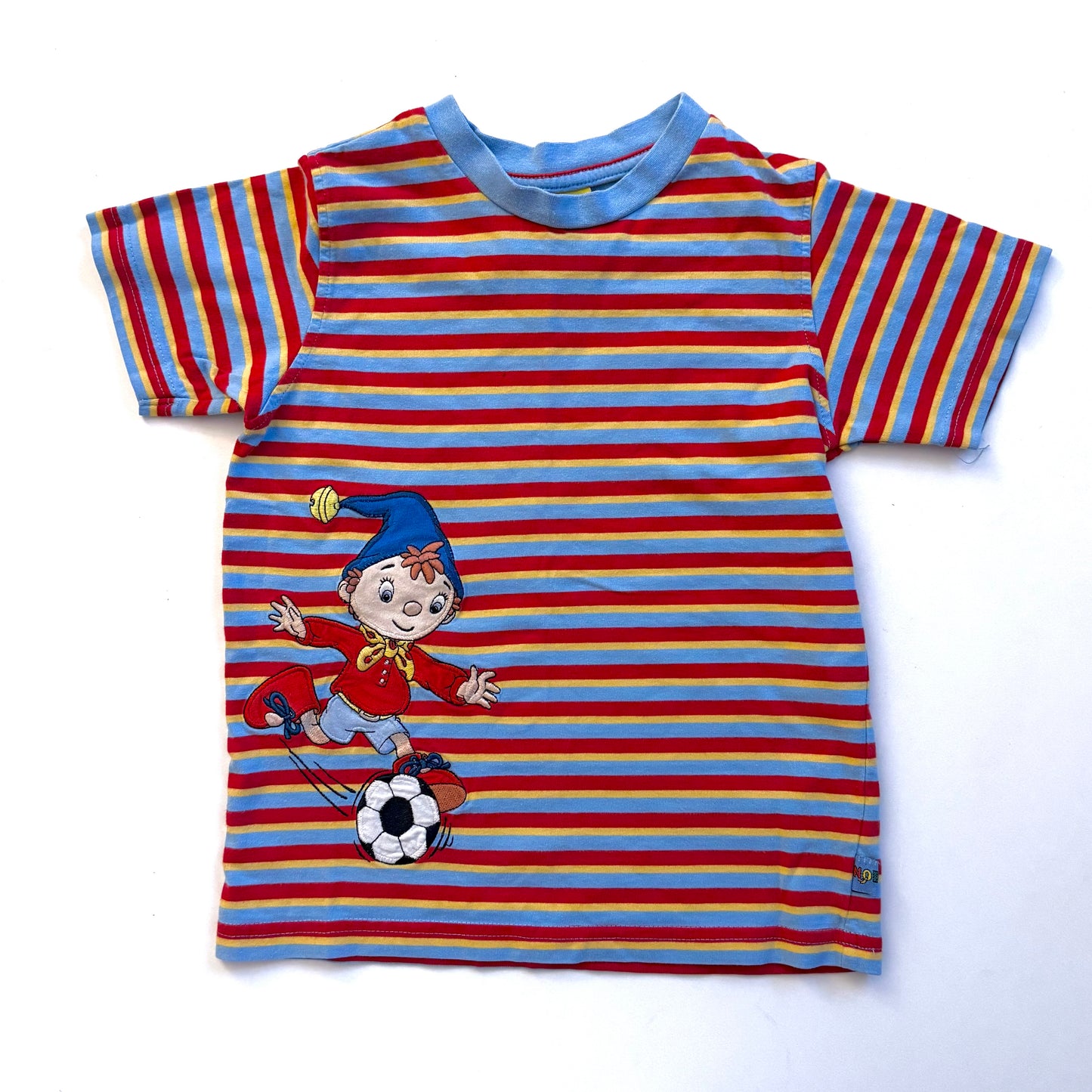 Vintage mothercare noddy striped tshirt. Size 3-4 years