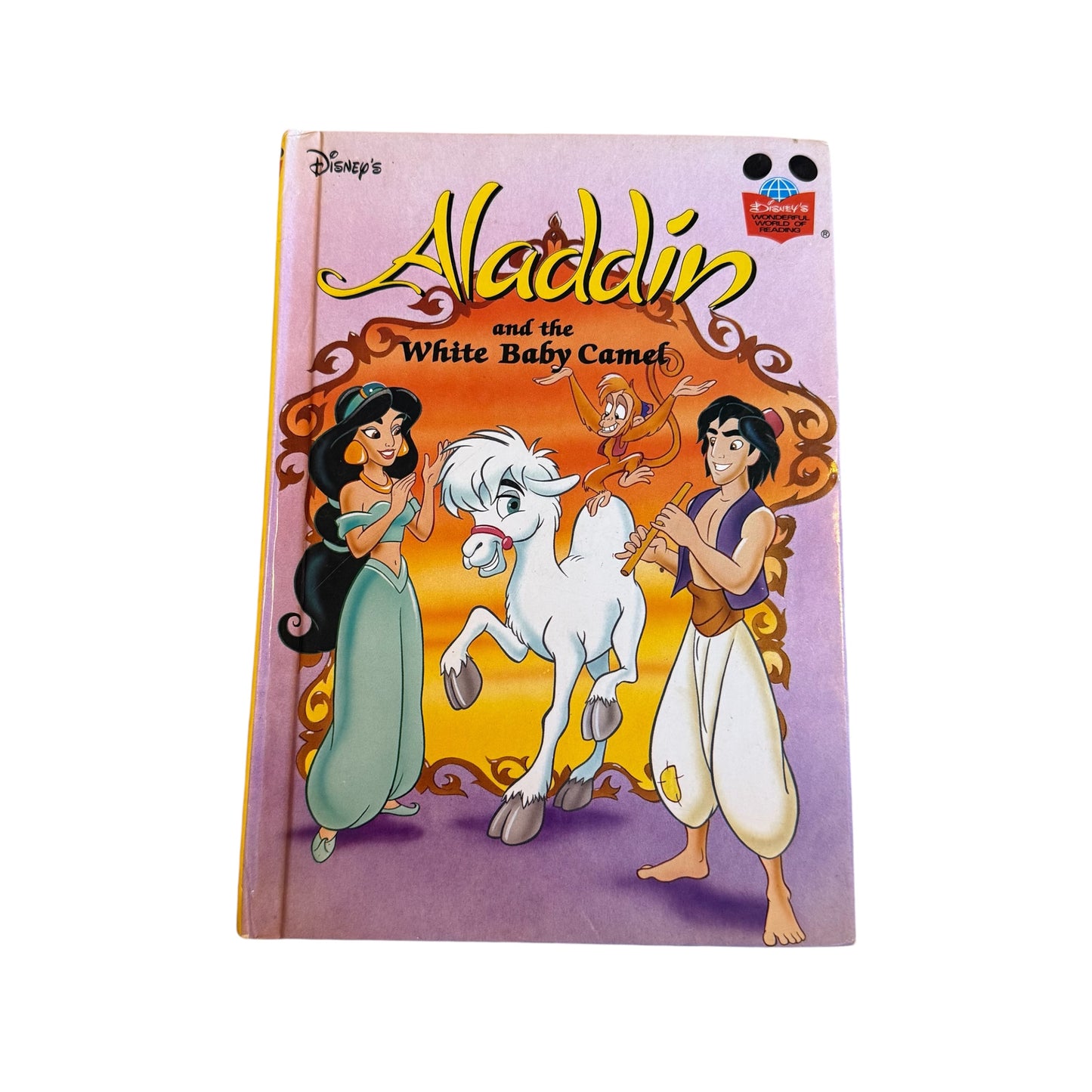 Vintage 1994 Disney Aladdin book.