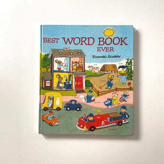 Vintage 1982 Richard scarry a4 book.