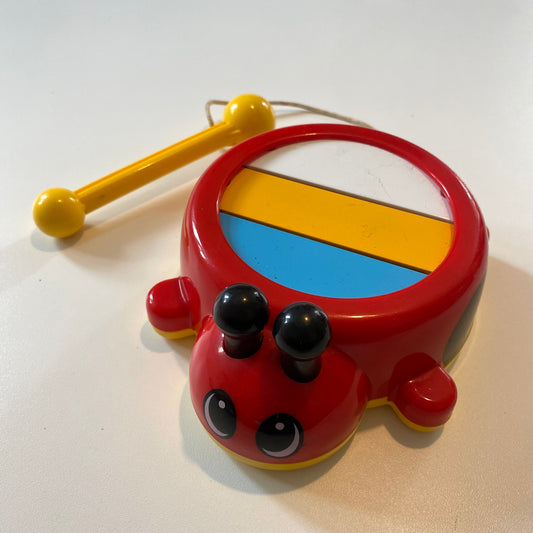 vintage colour block bug shaped xylophone