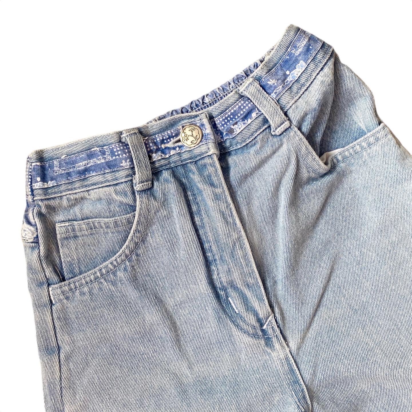 Vintage pale wash vintage jeans 4-5years