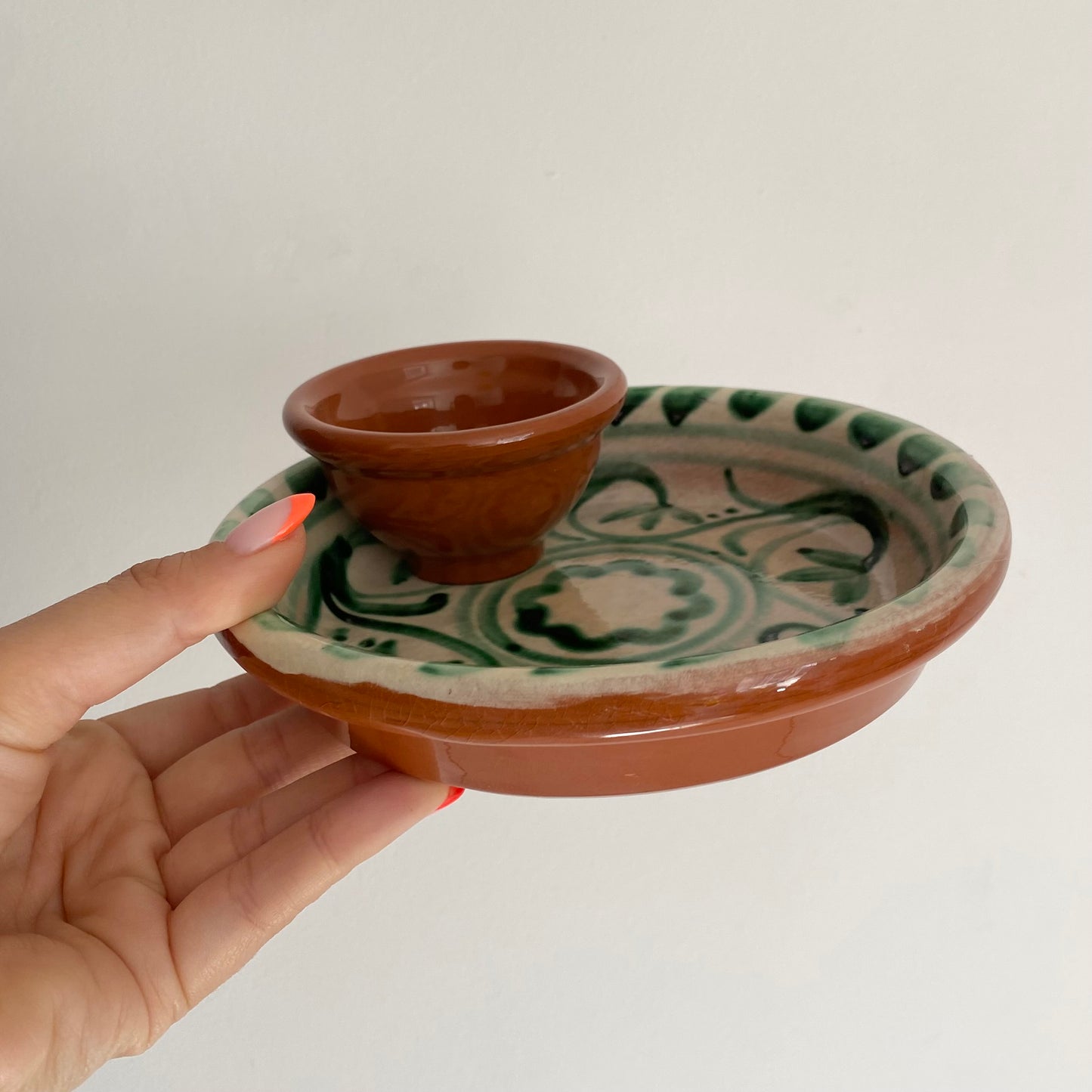 Vintage terracotta / ceramic dish.