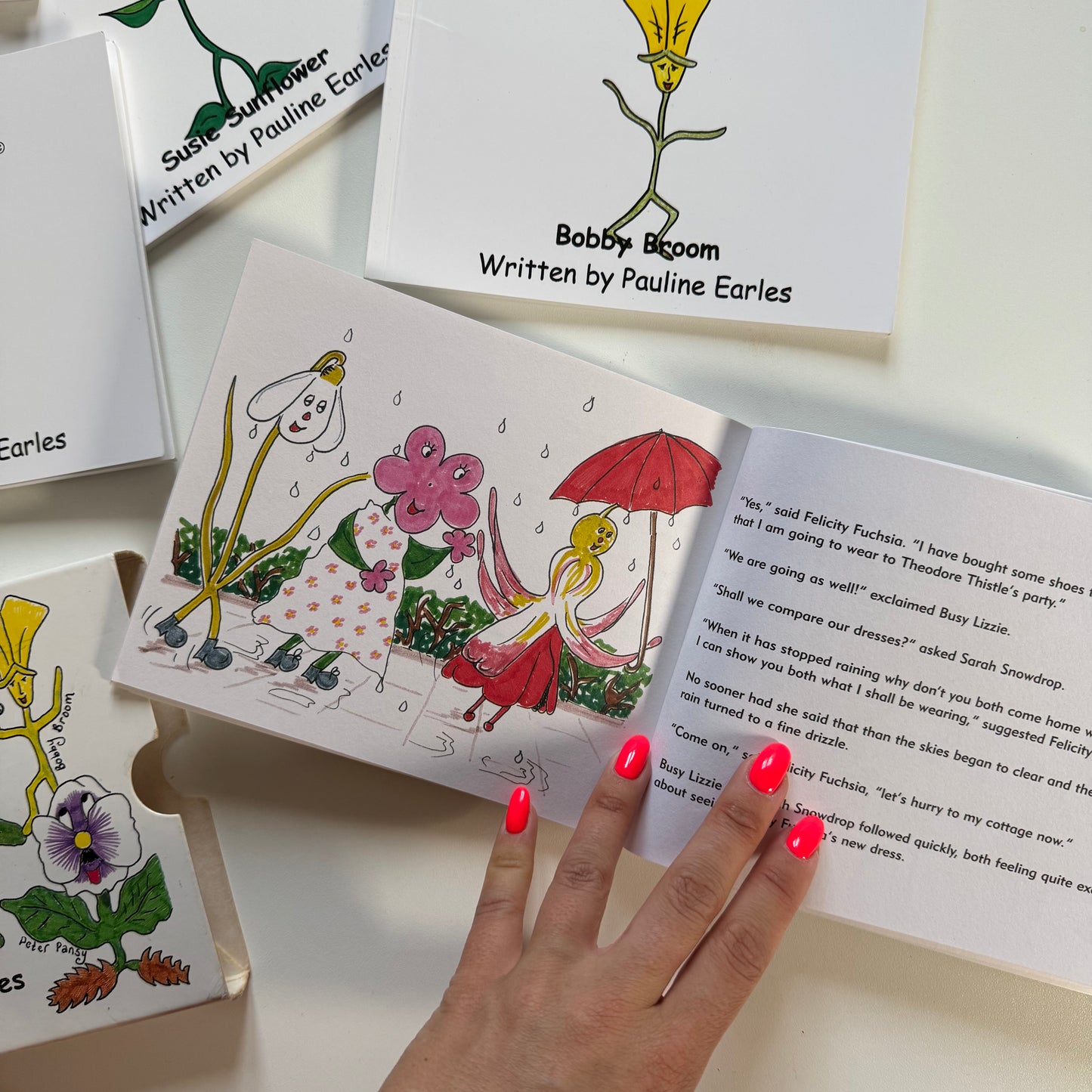 Vintage 1995 ‘ the petal people’ set of books.