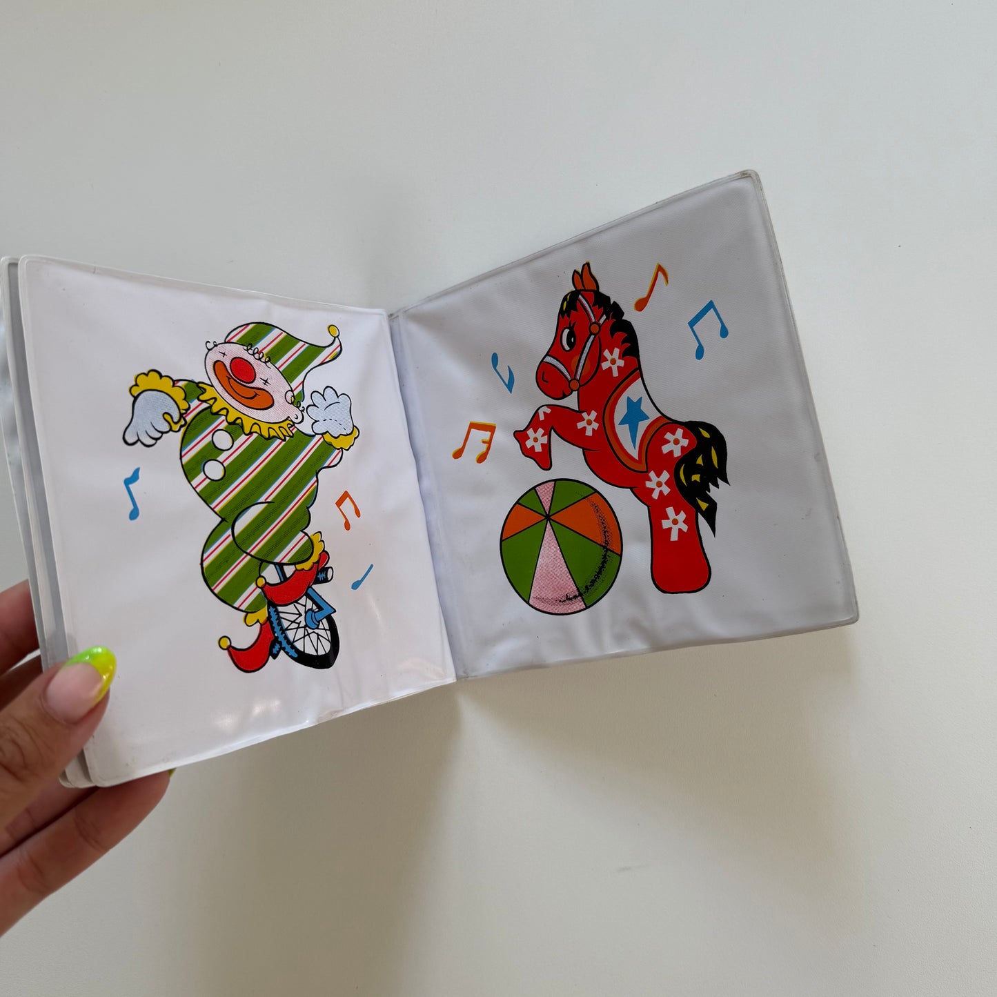 Vintage soft toddler book