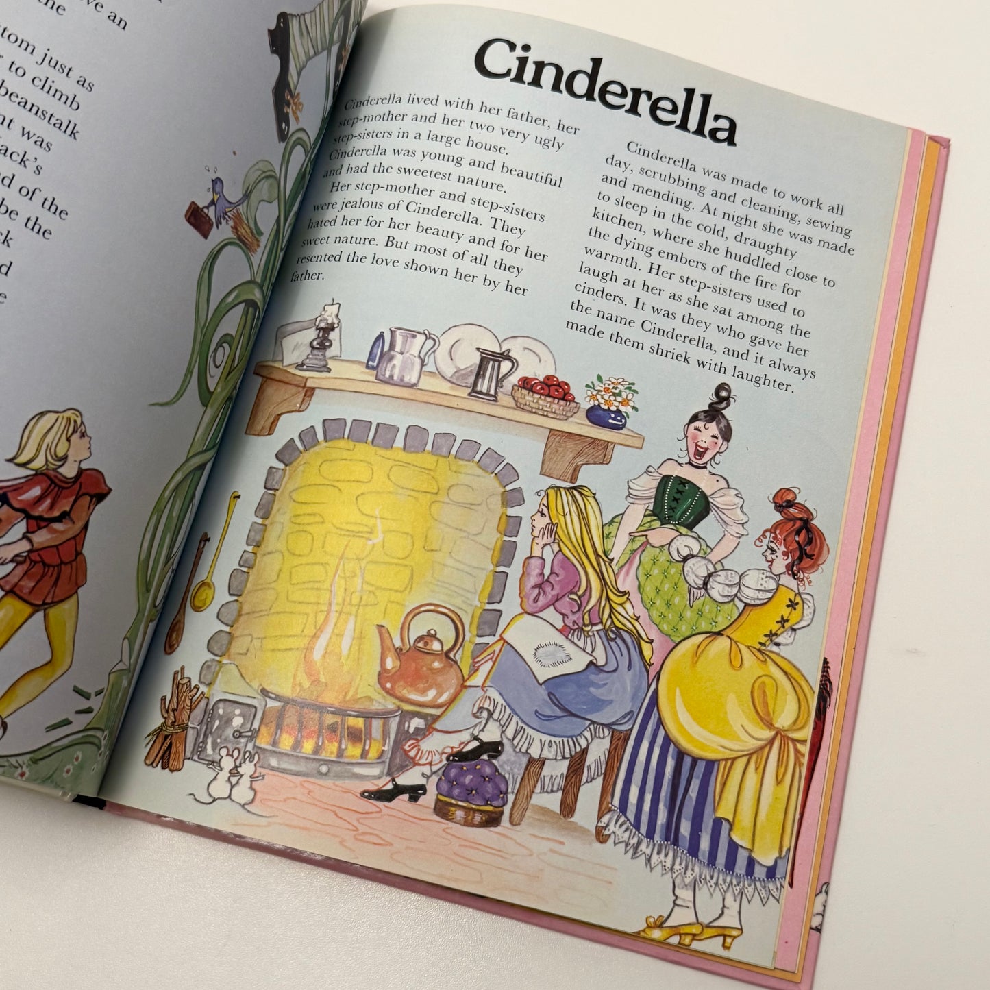 Vintage 1978 fairy tales a4 book