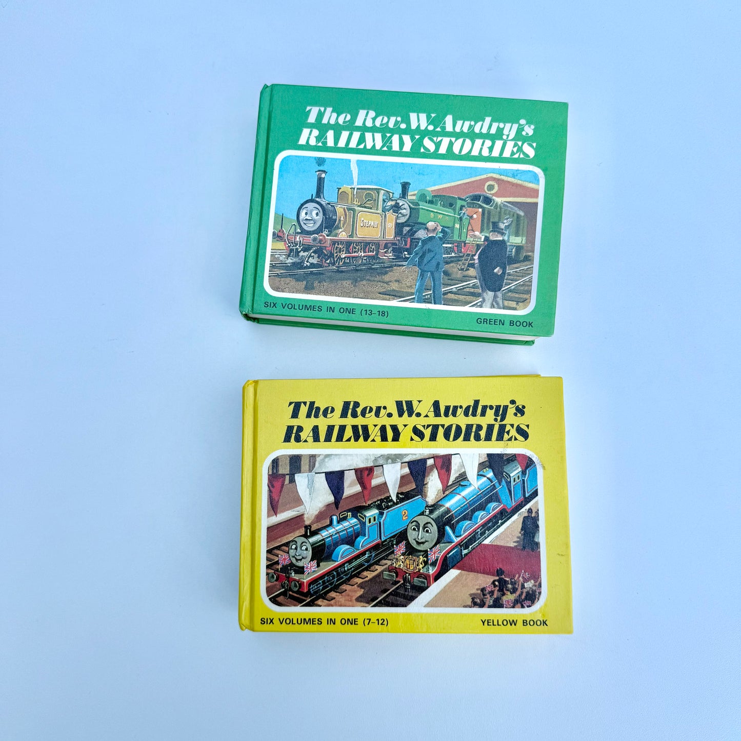 Vintage 1985 railway series books. Thomas the tank engine