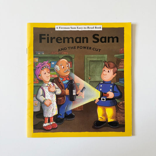 Vintage 1992 fireman Sam book