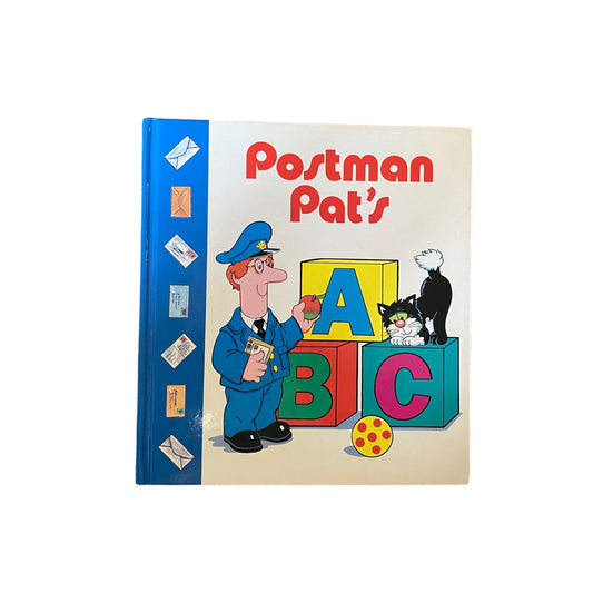 Vintage hardback postman pays ABC book