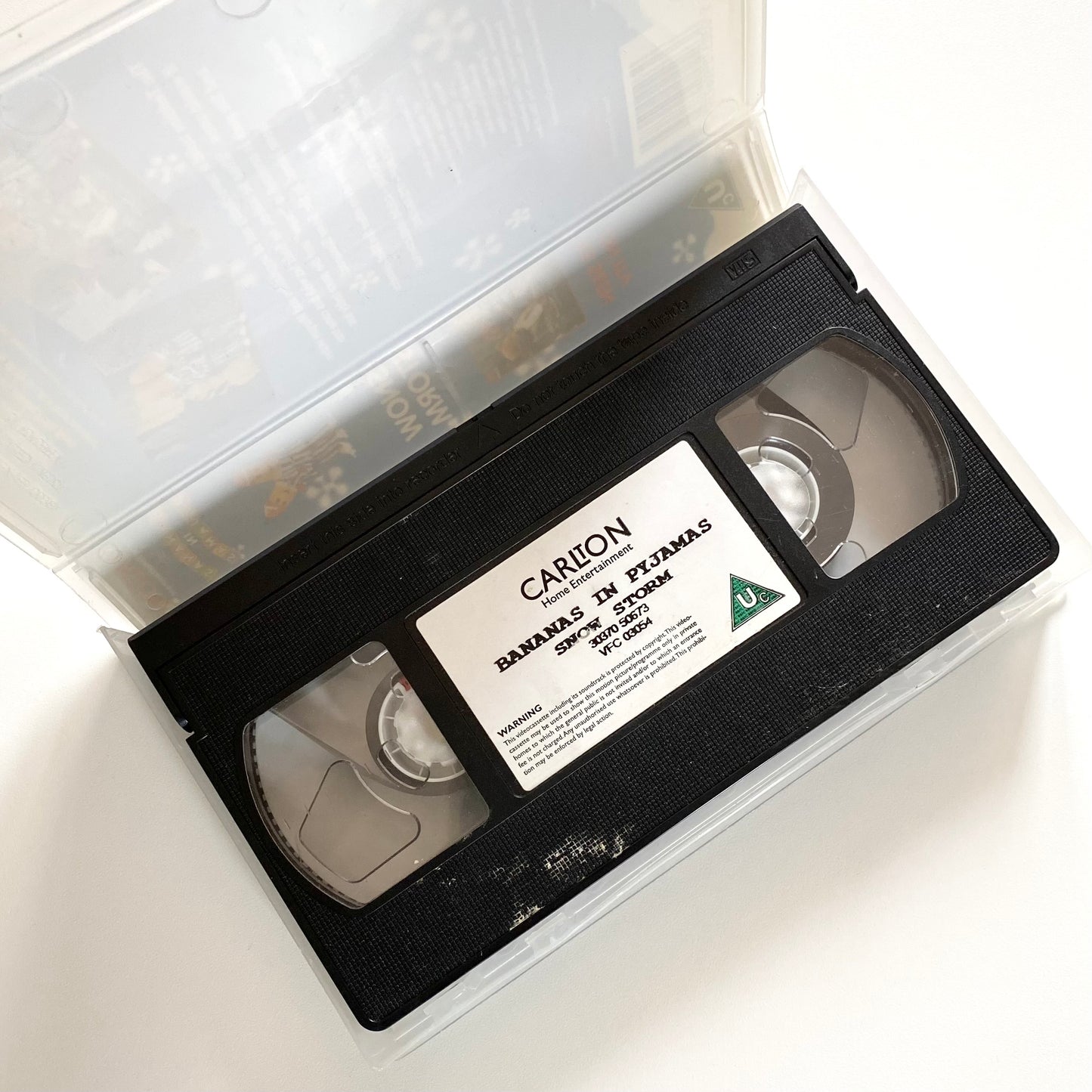 Vintage 1998 bananas in pyjamas vhs tape