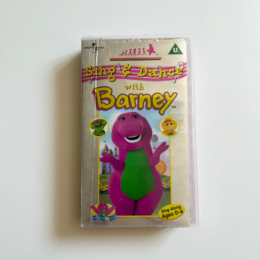 Vintage 2000 Barney vhs tape