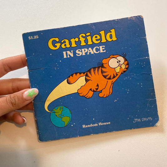 Vintage 1983’ Garfield in space ‘ random house New York paperback book