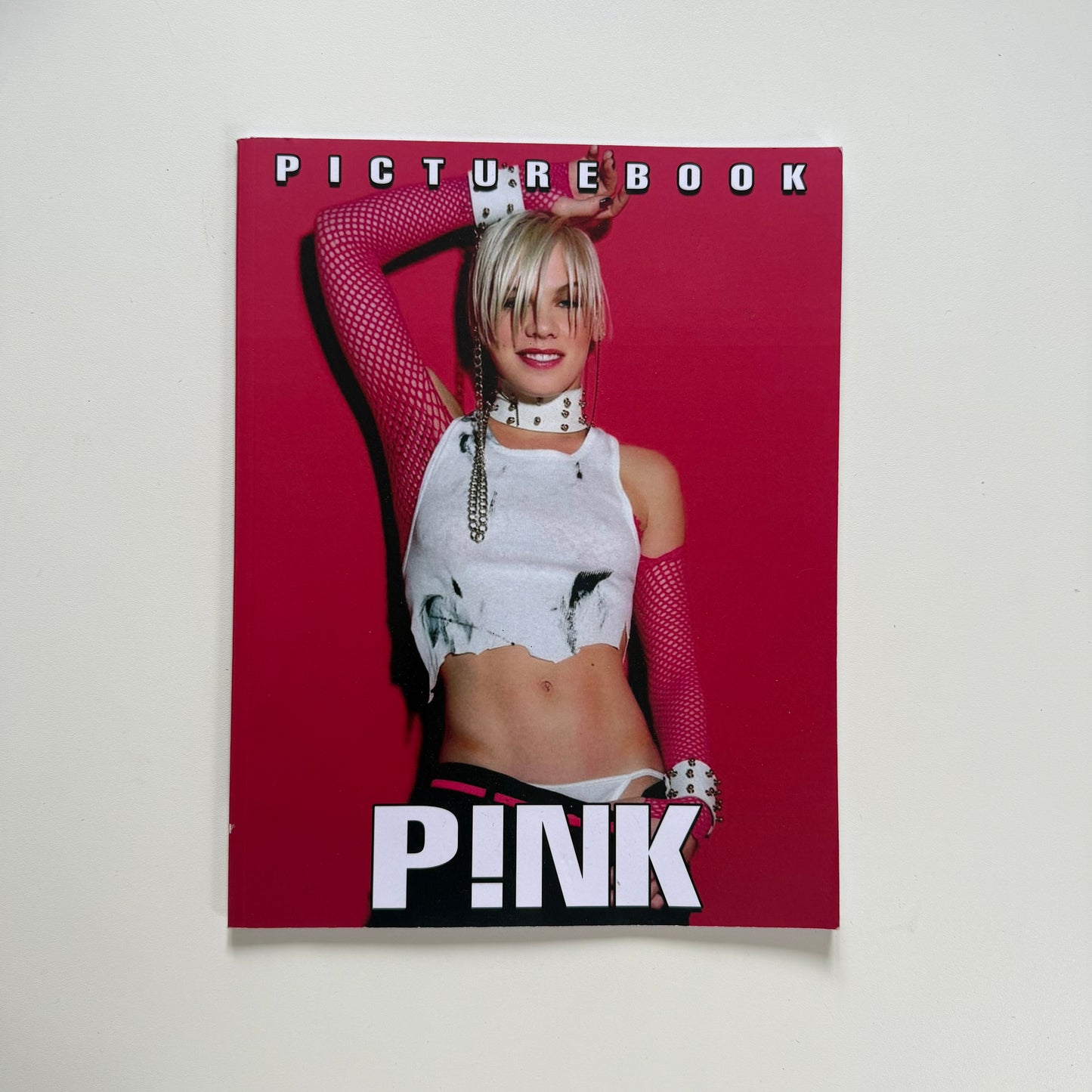 Vintage Y2K pink picture book / magazine