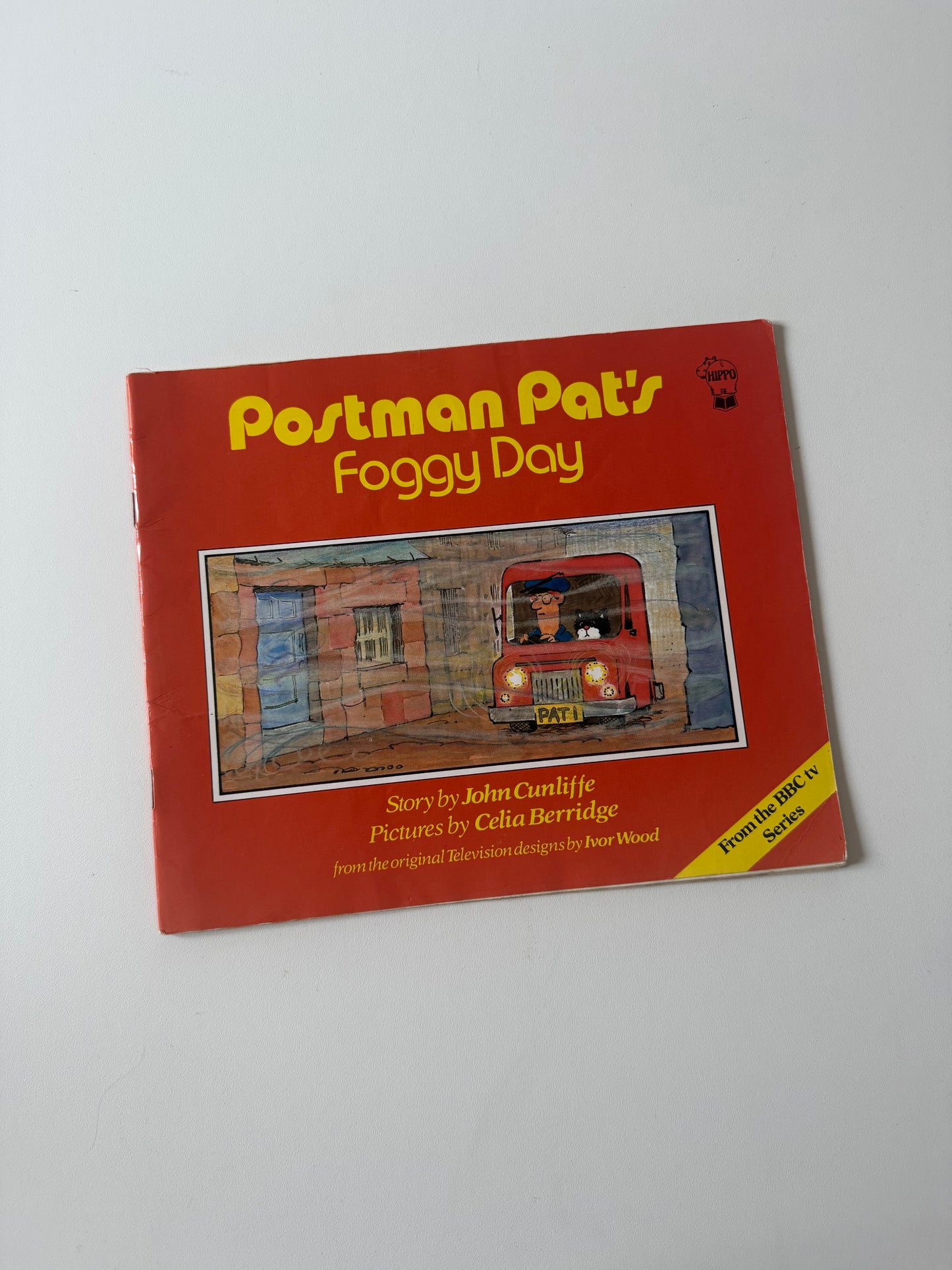 Vintage 1982 postman Pat book