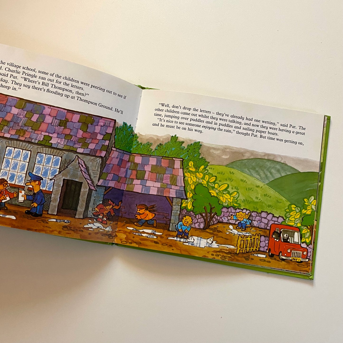 Vintage 1982 postman Pat book