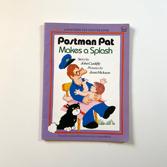 Vintage 1987 postman Pat book