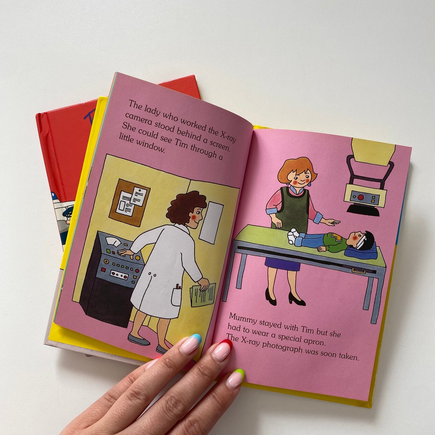 Set of two vintage 2003 ladybird Topsy and Tim books