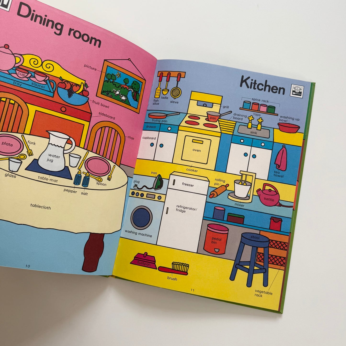 Vintage 1980 ladybird a4 picture book.