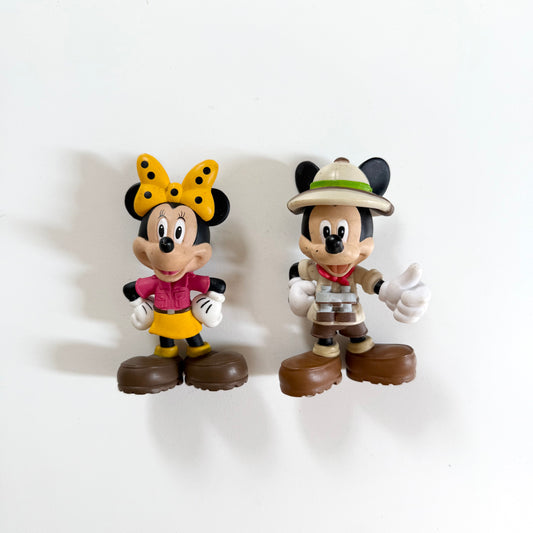 Set of two Mickey & Minnie figures
