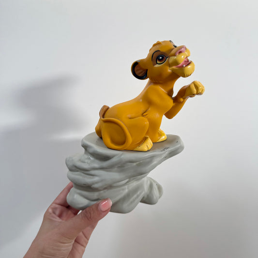Vintage lion king bubble bath figure ( empty)