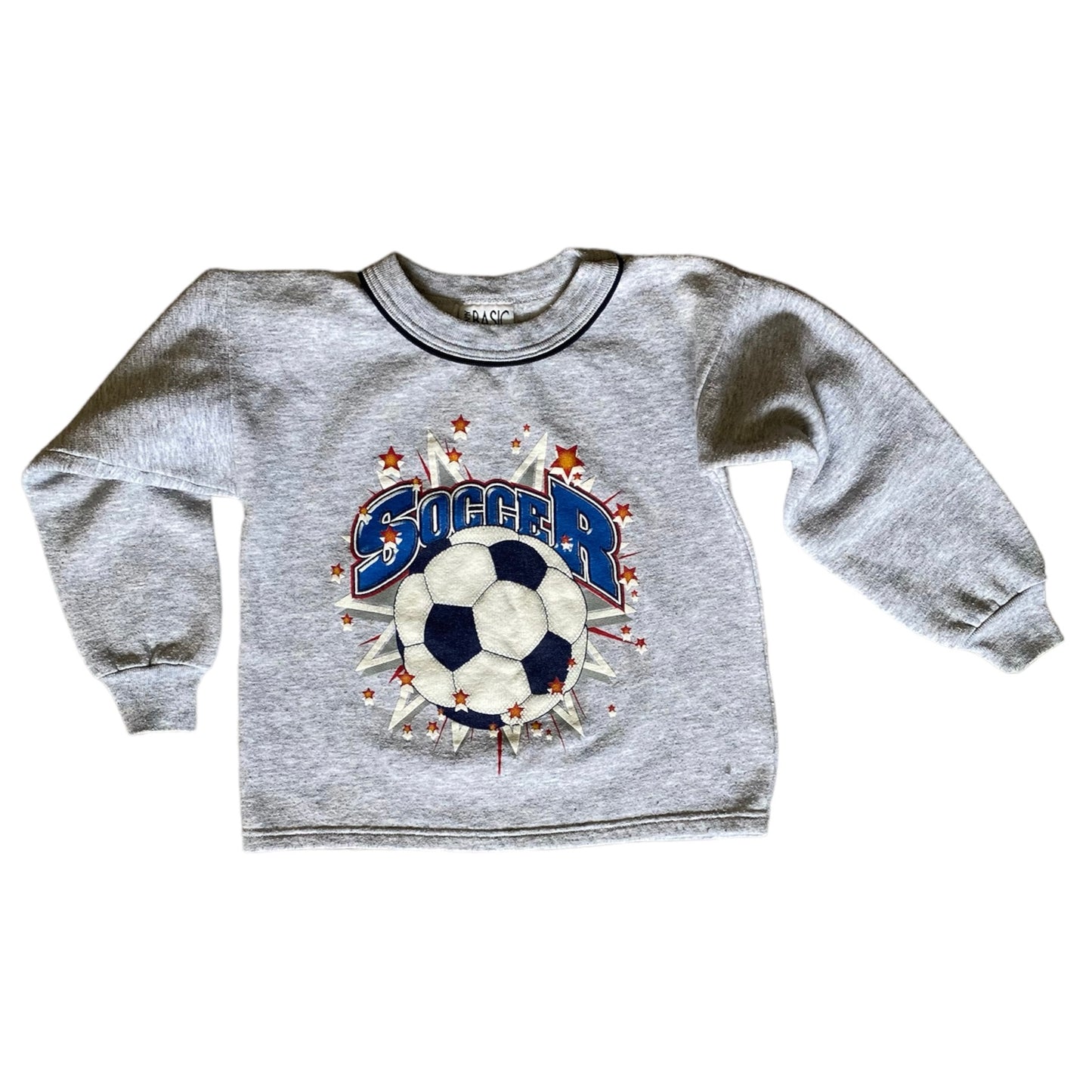 Vintage soccer sweatshirt size 5-6 years