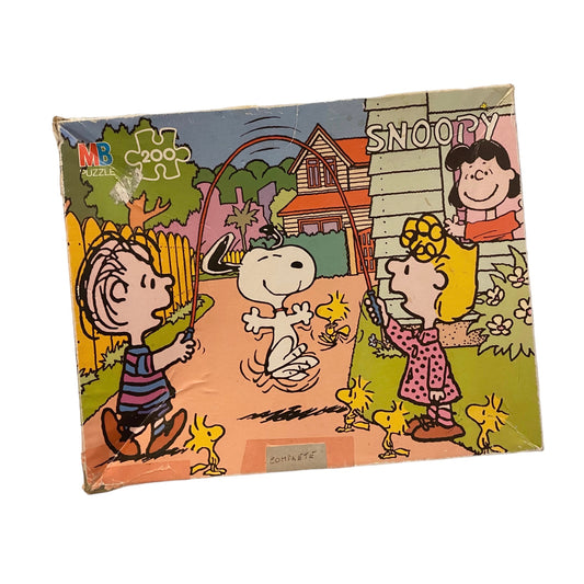 Vintage snoopy puzzle