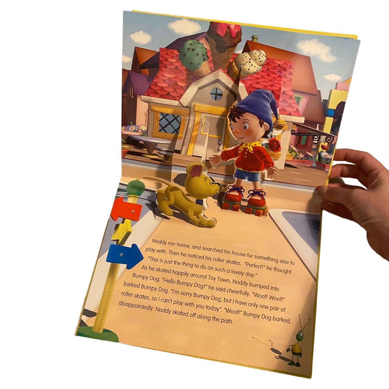 Noddy pop up hardback book