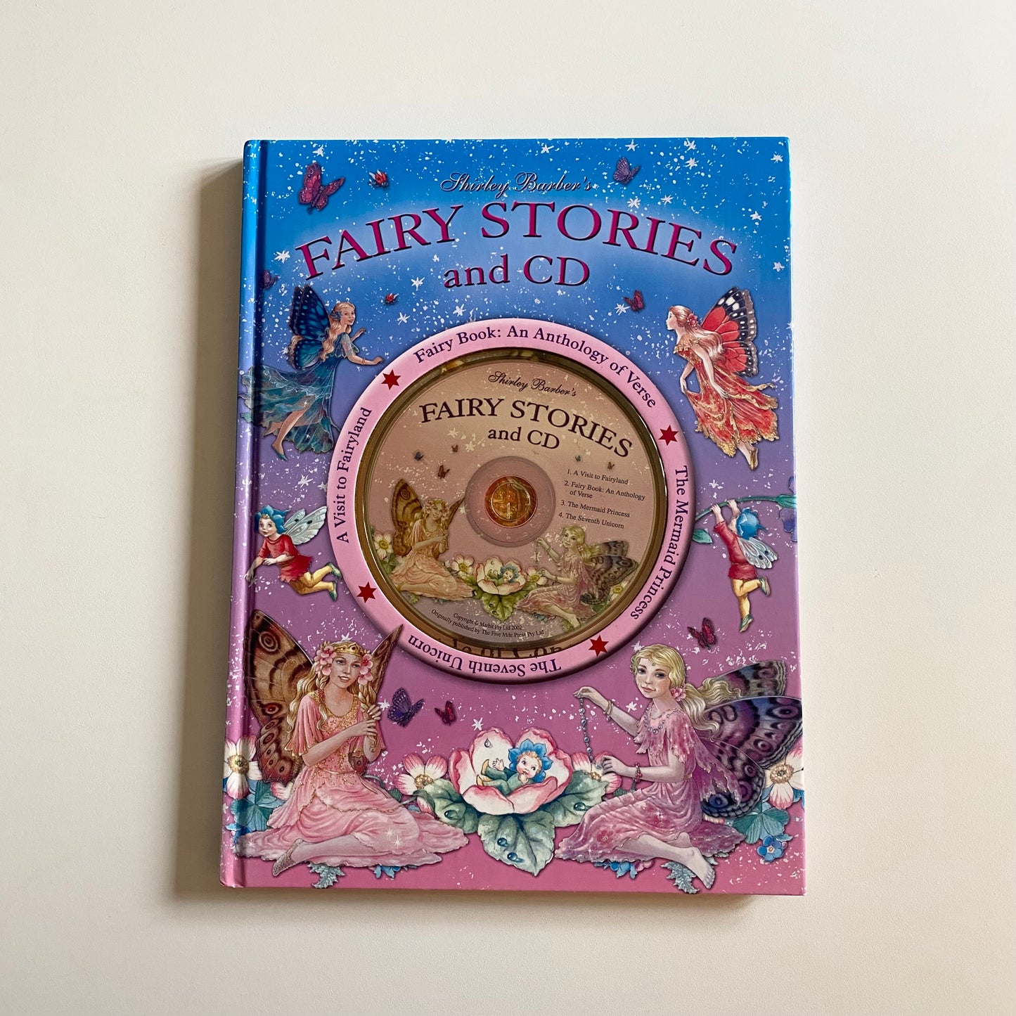 Vintage 2002 Shirley barbers fairy stories book. A4.