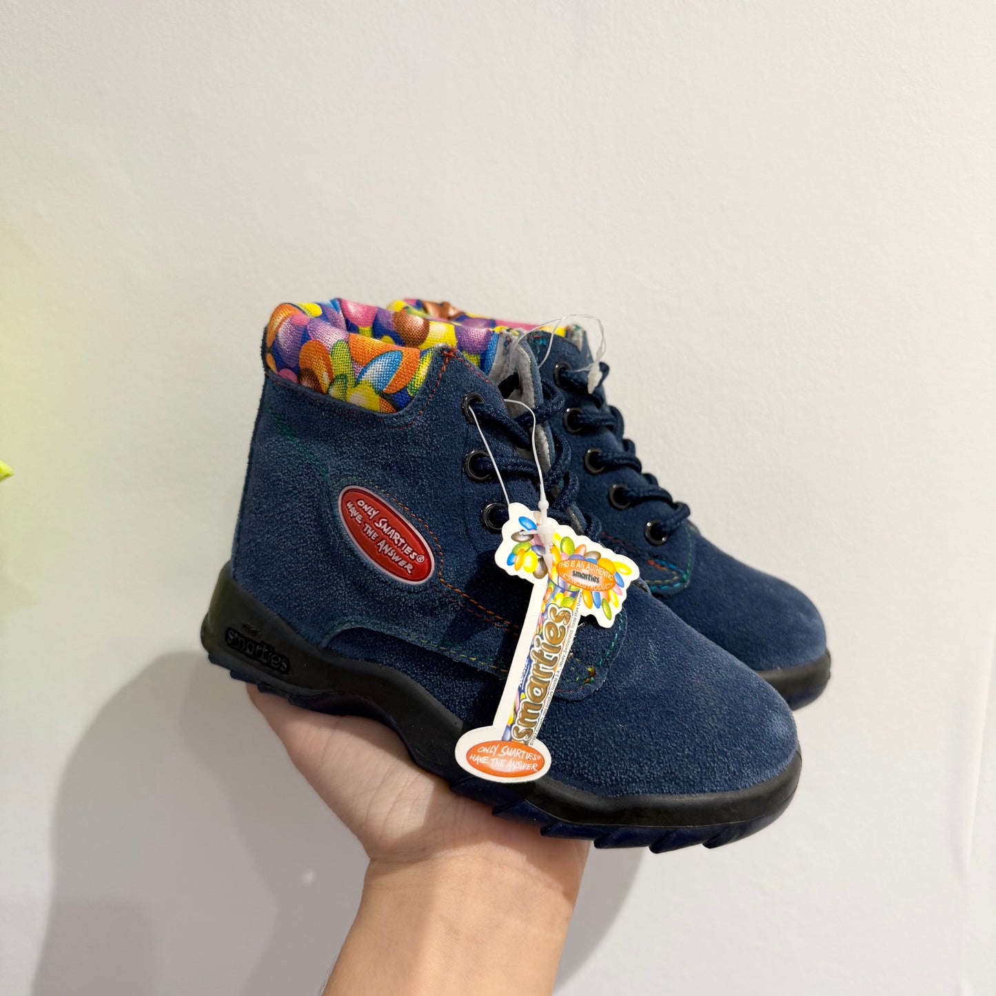 Vintage smarties lace up boots. Size UK8.