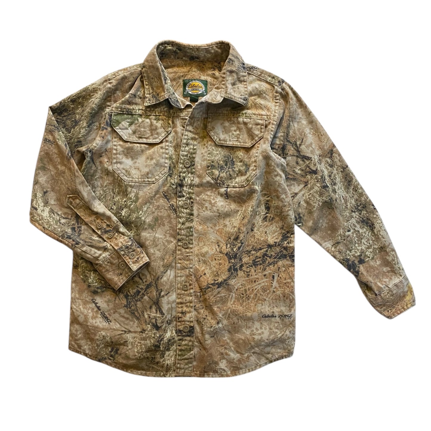 Vintage camouflage shirt. Size 8 years