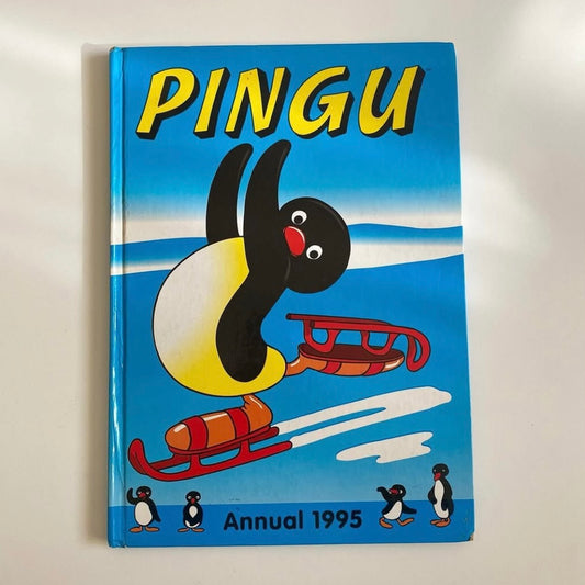 Pingu a4 annual 1995. A small amount of drawing