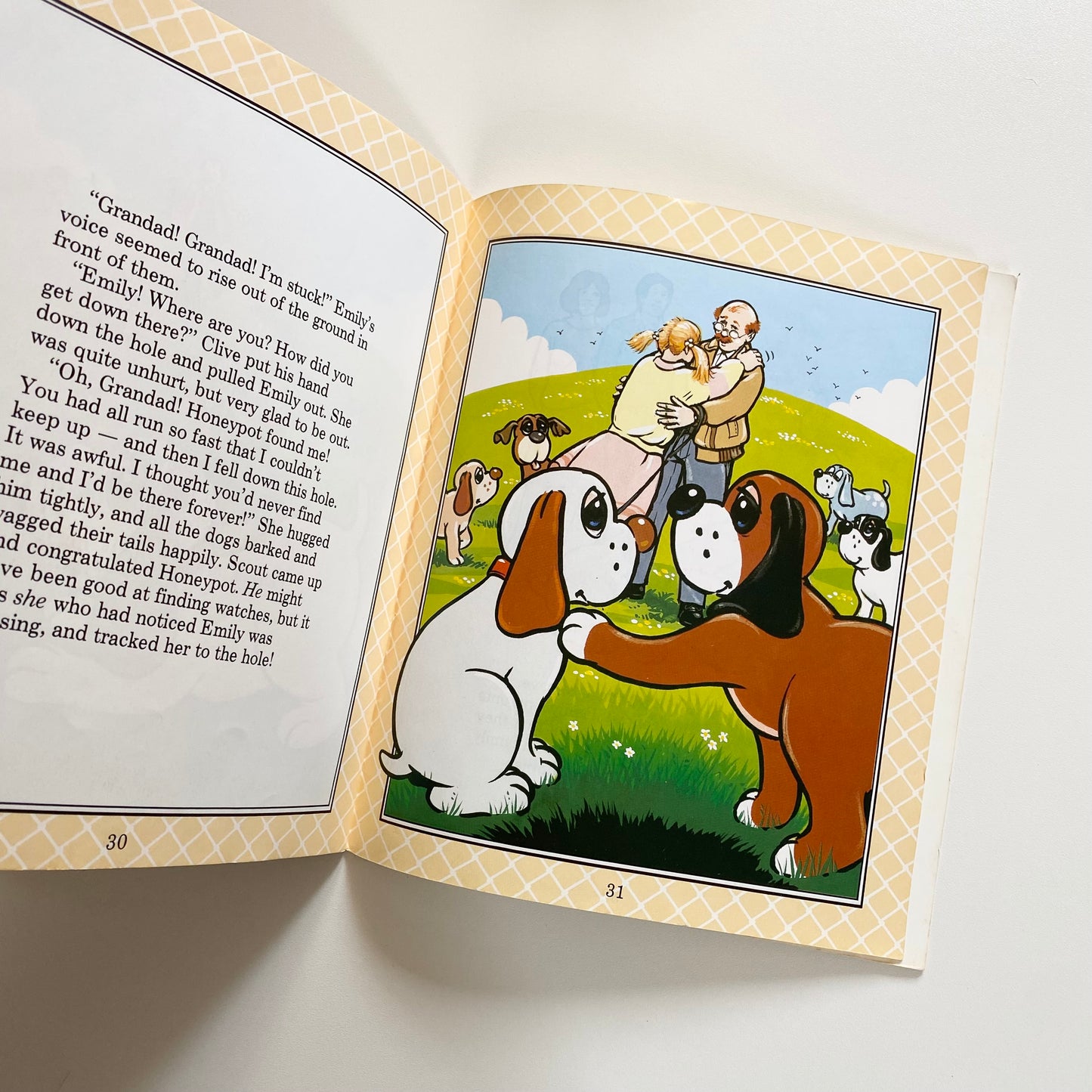 Vintage 1987 pound puppies paperback book