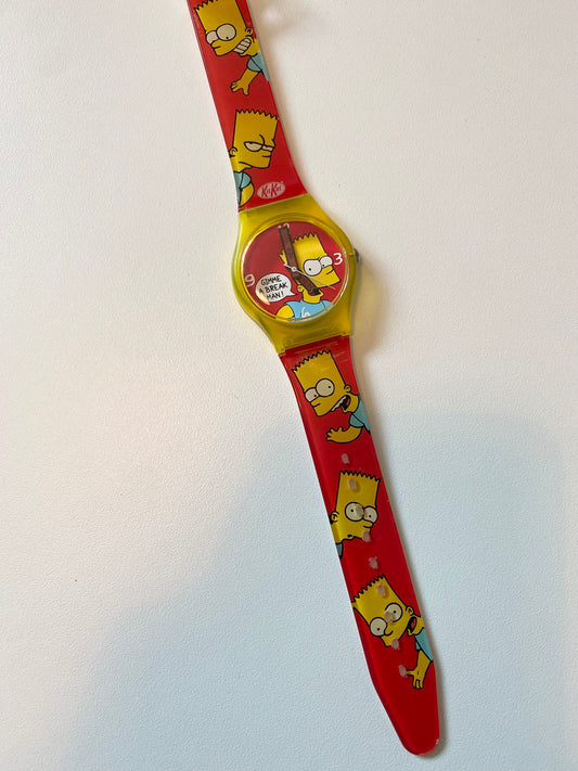 Vintage Bart Simpson watch